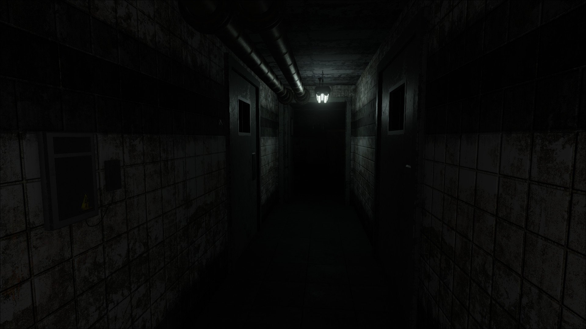 Коридоры игра хоррор. Страшный коридор. Мрачный коридор. Темный страшный коридор.