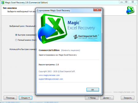 Magic Excel Recovery 2.8 (2020)